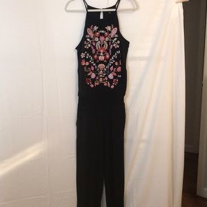 INC International Concepts One Piece Jumpsuit Med.